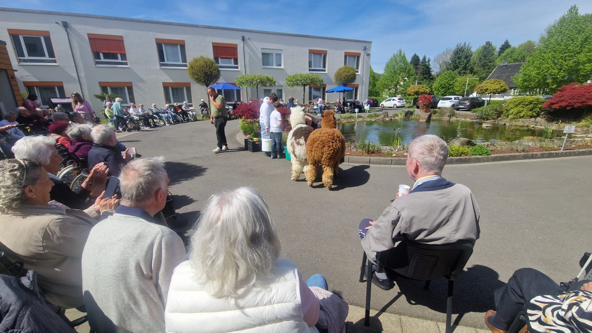 Tierischer Besuch in der Vivat am 27.04.2026