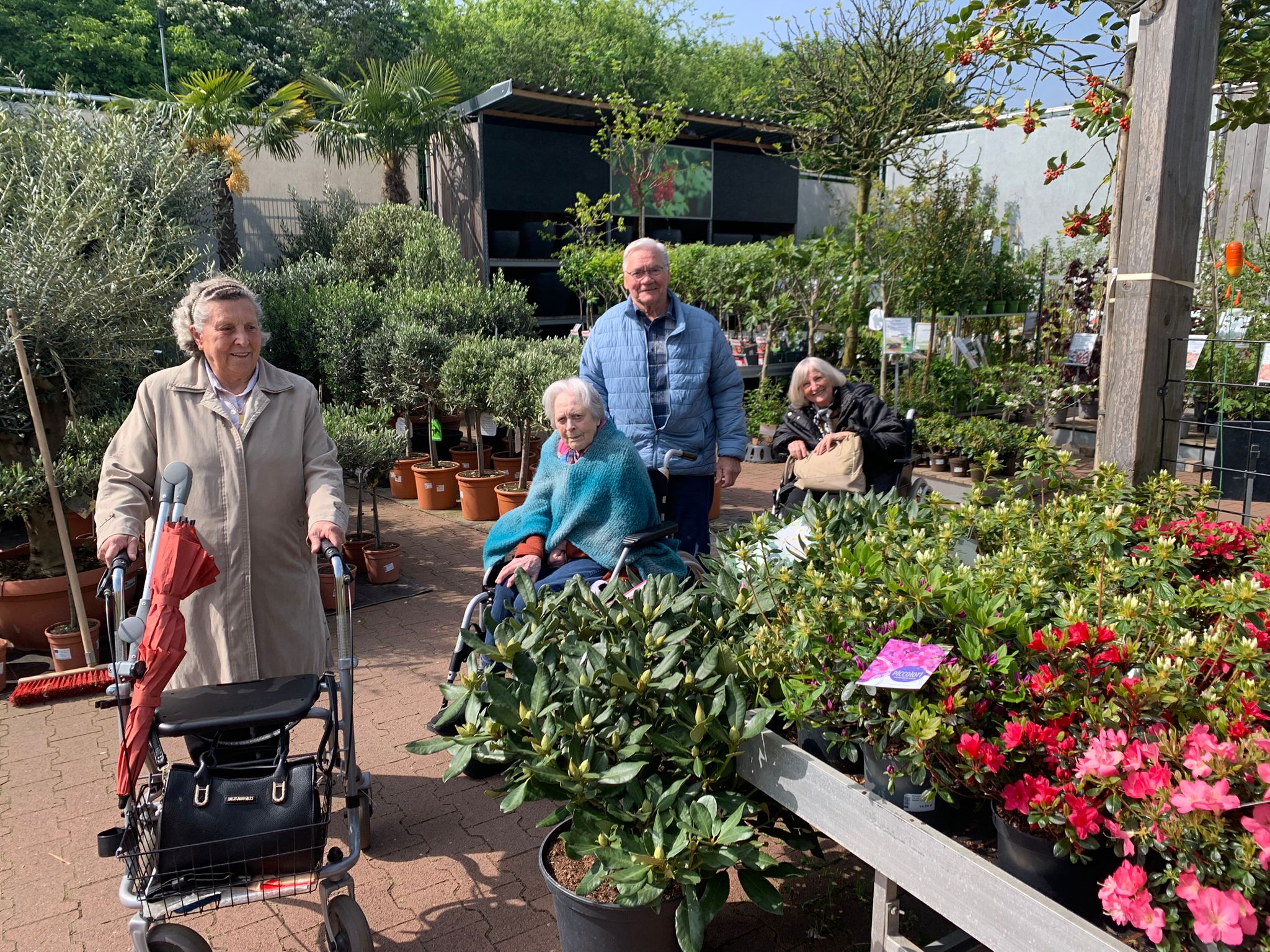 Ausflug zum Gartencenter Breuer nach Sankt Augustin am 24.04.2026